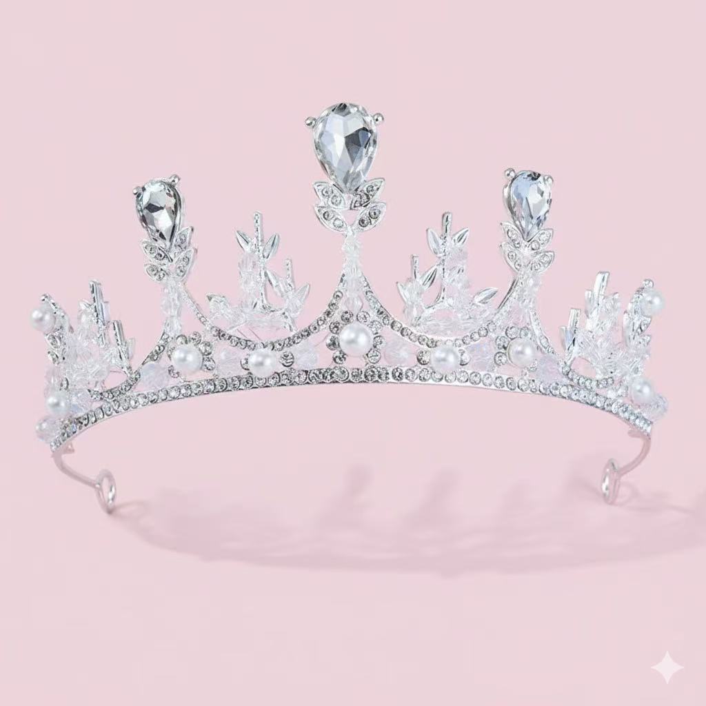 Kids Princess Crown Tiara | Handmade & Classic Designs | Dress-Up & Party Accessories for Girls