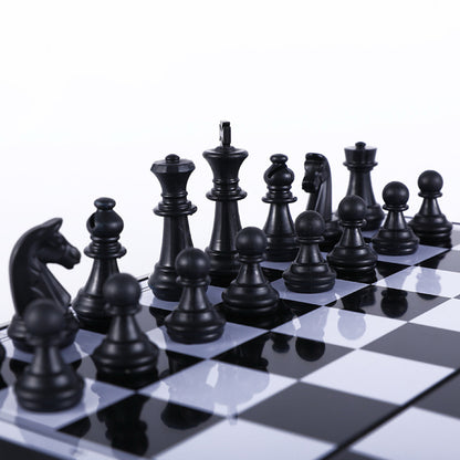 Magnetic Foldable Chess Set 33x33cm Portable Board Game