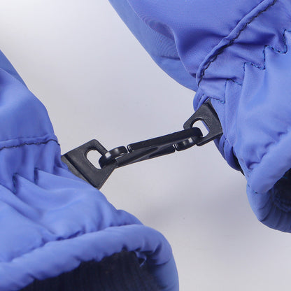 Cute Dino Kids Winter Mittens – Waterproof, Windproof, Warm Fleece Gloves for Toddlers & Children