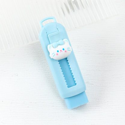 Push Button Retractable Eraser – Cute Animal Pencil Eraser for School