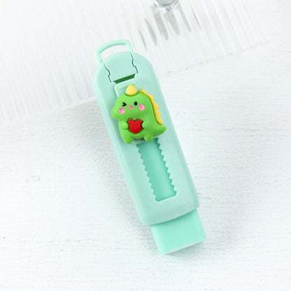 Push Button Retractable Eraser – Cute Animal Pencil Eraser for School