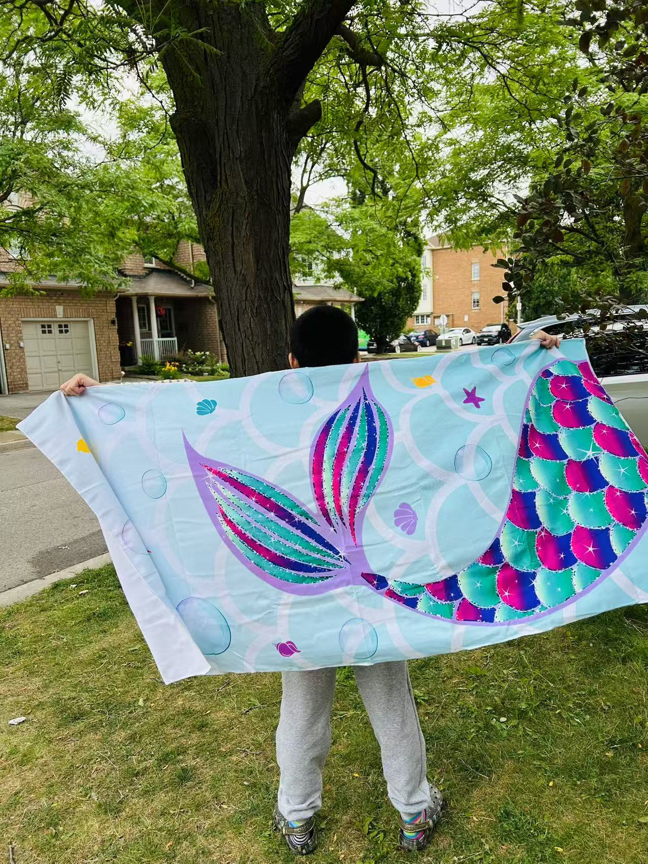 Kids Cartoon Beach Towel – Microfiber Swim and Bath Towel for Kids | 6 Cute Designs