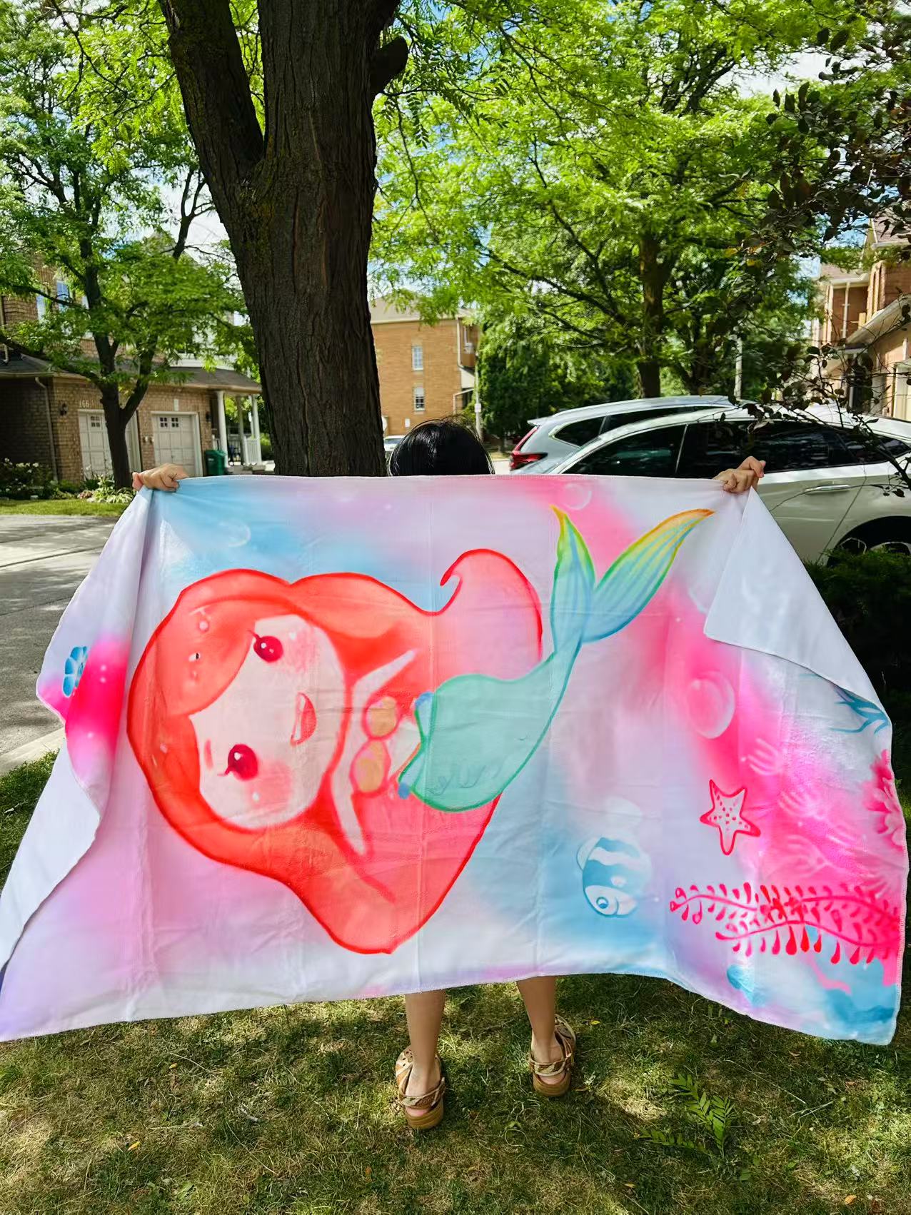 Kids Cartoon Beach Towel – Microfiber Swim and Bath Towel for Kids | 6 Cute Designs