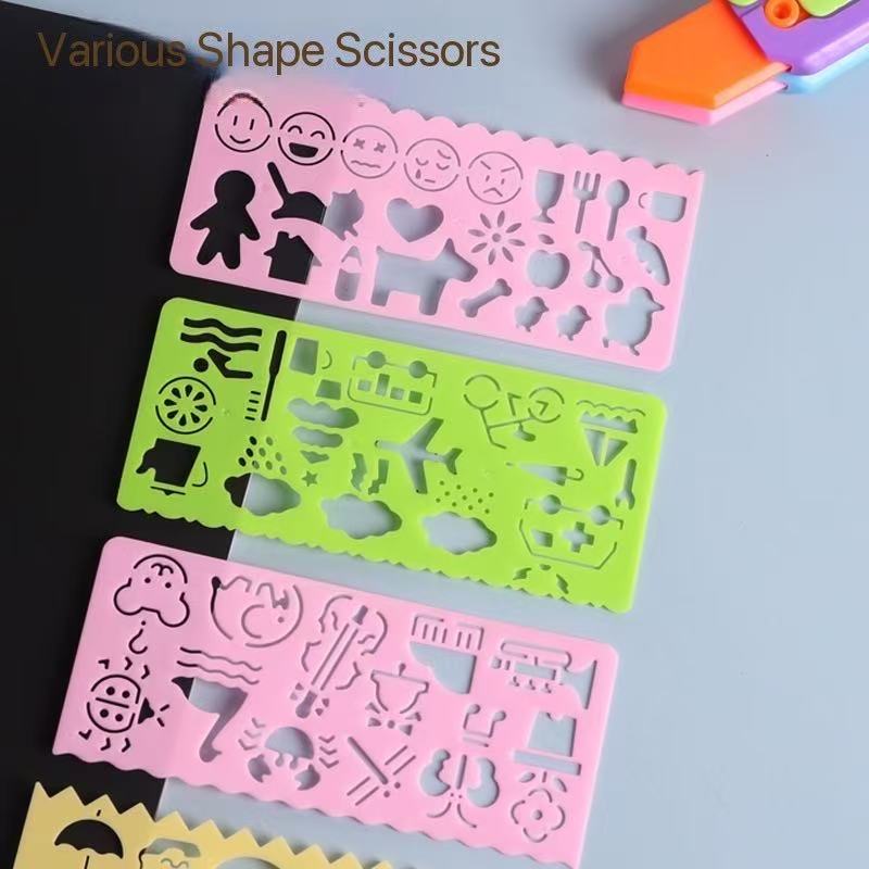 Kids Scratch Art Paper Set | Rainbow Scratch Pads with Bamboo Pens & Stencils | Creative Drawing Kit