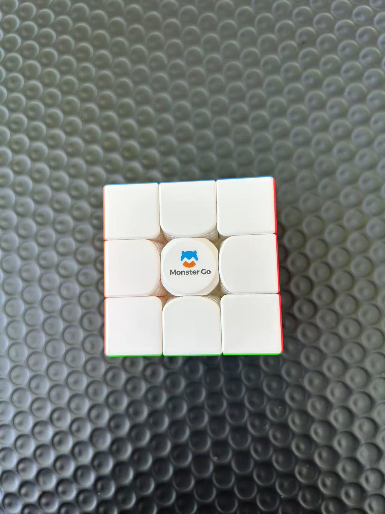 Monster Go 3x3 Magnetic Speed Cube – Smooth, Stickerless, Beginner Friendly