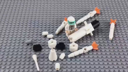 Space Shuttle Building Blocks Set — 103 PCS STEM Construction Toy (Ages 6+)