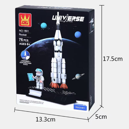 Space Shuttle Building Blocks Set — 103 PCS STEM Construction Toy (Ages 6+)