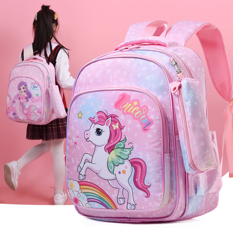 Unicorn Kids Lightweight Backpack 40cm Oxford School Bag