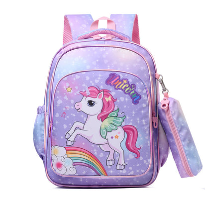 Unicorn Kids Lightweight Backpack 40cm Oxford School Bag