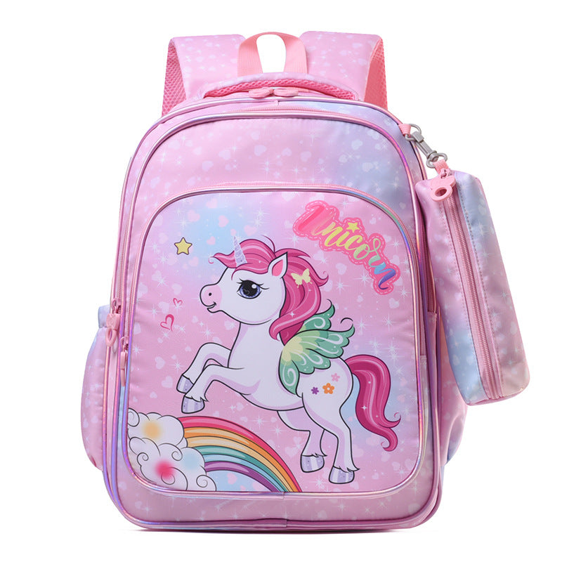 Unicorn Kids Lightweight Backpack 40cm Oxford School Bag